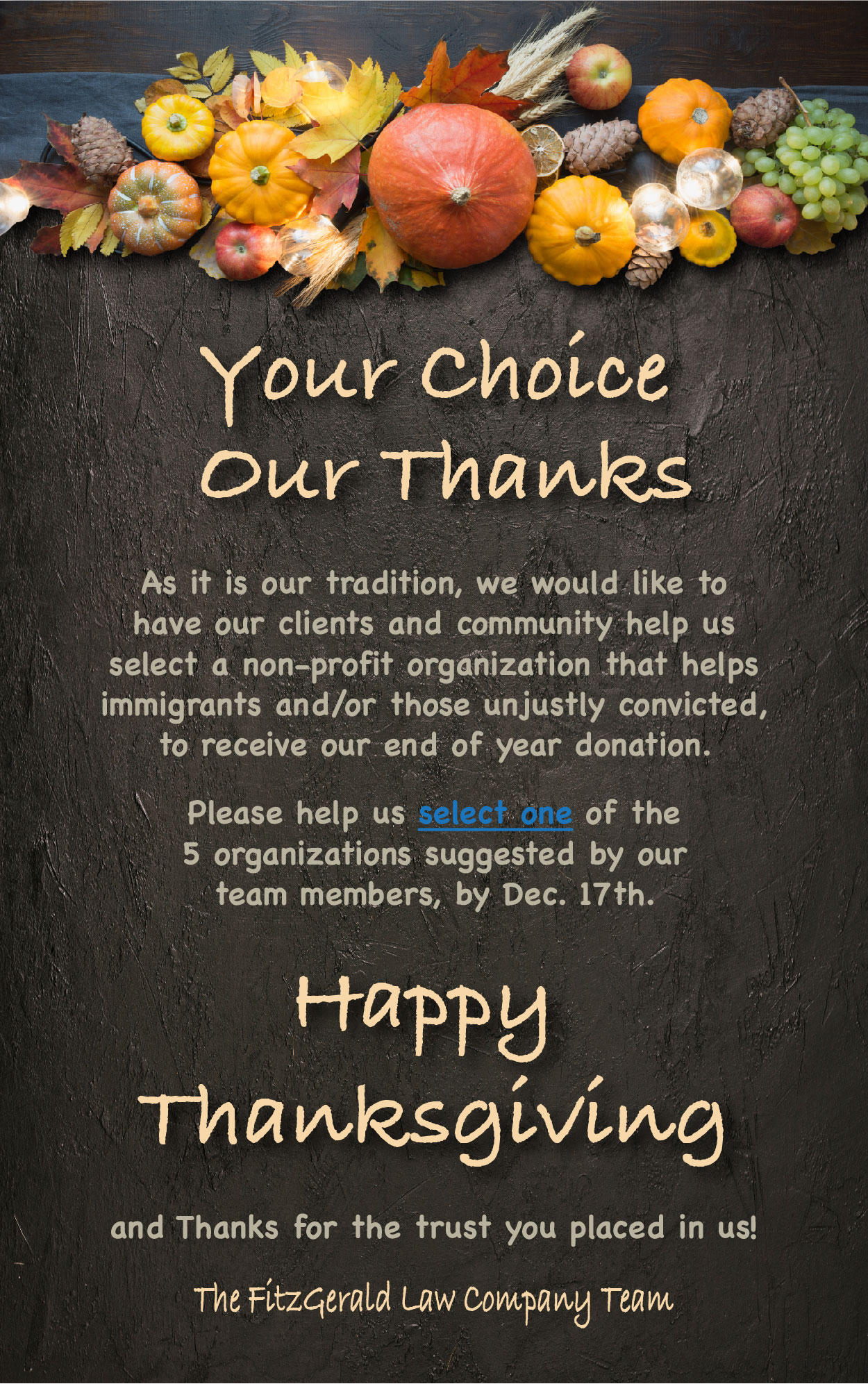 Thanksgiving Card