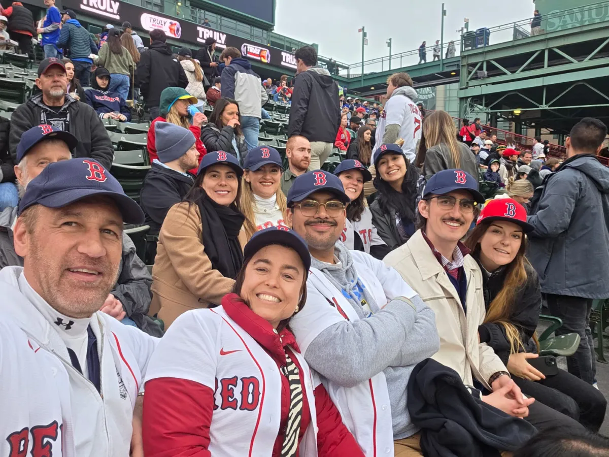 Fitz Team at Redsox Game
