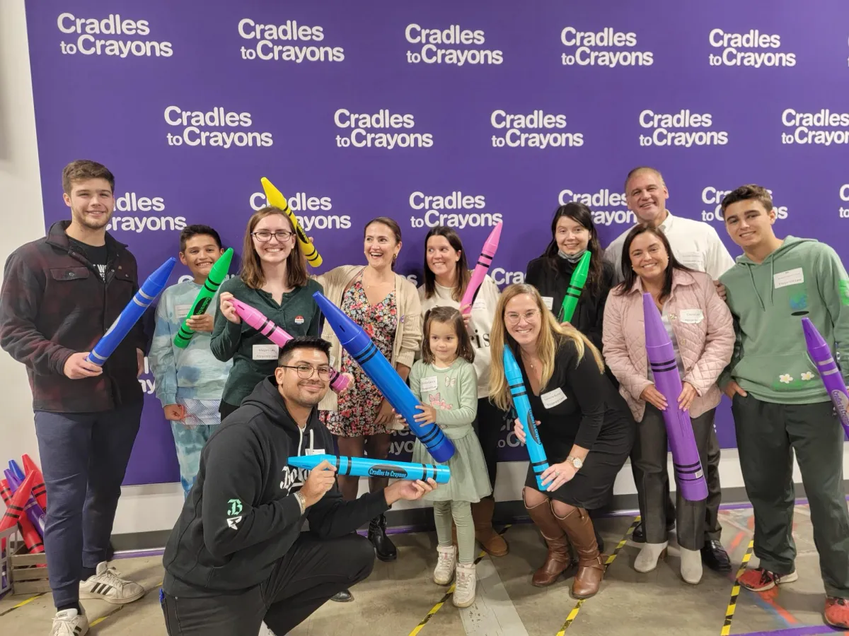 FitzGerald Team at Cradles for Crayons